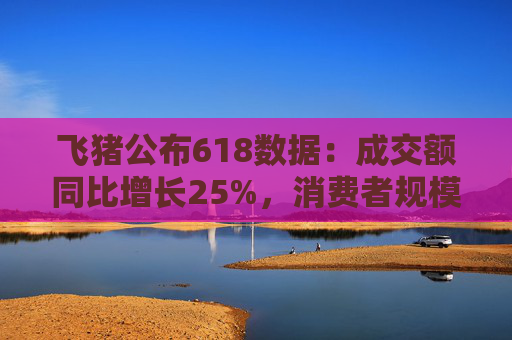 飞猪公布618数据：成交额同比增长25%，消费者规模增长约30%  第1张