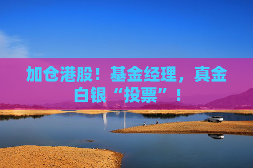 加仓港股！基金经理，真金白银“投票”！