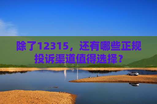 除了12315,还有哪些正规投诉渠道值得选择? 第1张 除了12315,还有哪些正规投诉渠道值得选择? 第1张