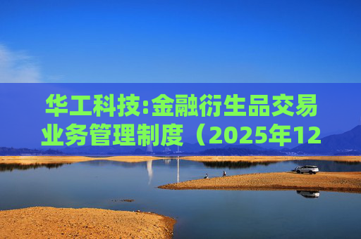 华工科技:金融衍生品交易业务管理制度（2025年12月）