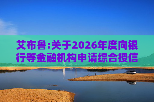 艾布鲁:关于2026年度向银行等金融机构申请综合授信额度及担保暨关联交易的公告  第1张