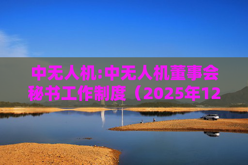 中无人机:中无人机董事会秘书工作制度(2025年12月)