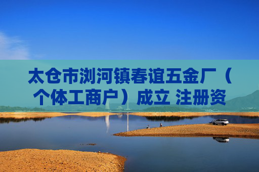 太仓市浏河镇春谊五金厂（个体工商户）成立 注册资本1万人民币  第1张