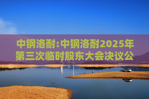 中钢洛耐:中钢洛耐2025年第三次临时股东大会决议公告