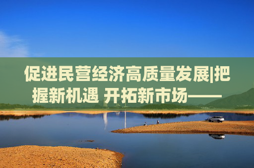 促进民营经济高质量发展|把握新机遇 开拓新市场——民营企业发展活力持续激发