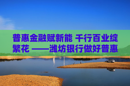 普惠金融赋新能 千行百业绽繁花 ――潍坊银行做好普惠金融“大文章”助力区域经济高质量发展  第1张