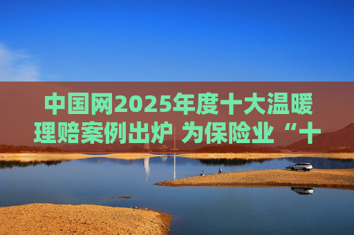 中国网2025年度十大温暖理赔案例出炉 为保险业“十五五”开好局起好步贡献力量