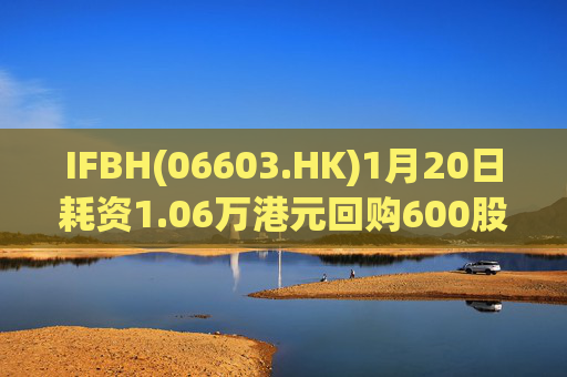 IFBH(06603.HK)1月20日耗资1.06万港元回购600股