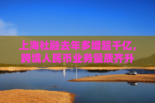 上海社融去年多增超千亿，跨境人民币业务量质齐升  第1张