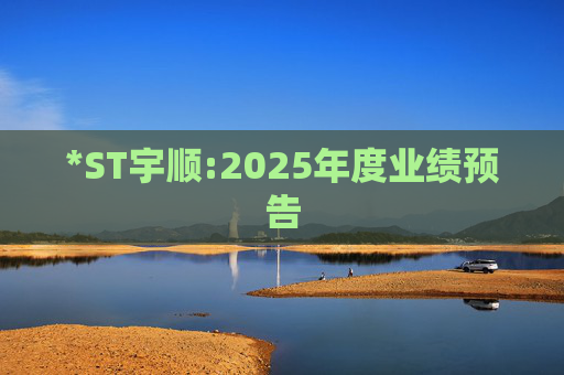 *ST宇顺:2025年度业绩预告