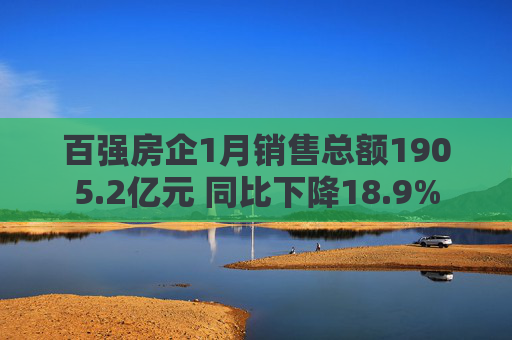 百强房企1月销售总额1905.2亿元 同比下降18.9% 第1张 百强房企1月销售总额1905.2亿元 同比下降18.9% 第1张