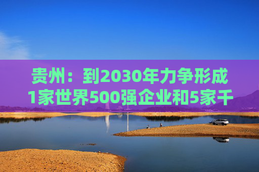贵州：到2030年力争形成1家世界500强企业和5家千亿级、1家五百亿级、7家百亿级的省属骨干企业舰队