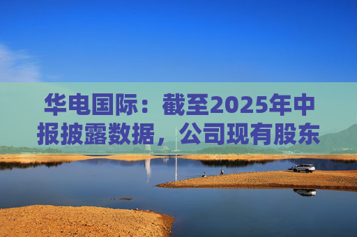 华电国际：截至2025年中报披露数据，公司现有股东约12.5万户