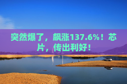 突然爆了，飙涨137.6%！芯片，传出利好！