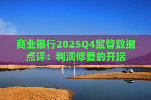 商业银行2025Q4监管数据点评：利润修复的开端