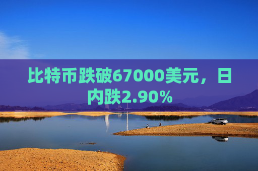比特币跌破67000美元，日内跌2.90%  第1张