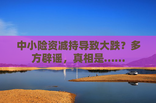 中小险资减持导致大跌？多方辟谣，真相是……