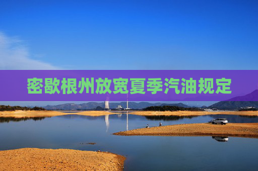 密歇根州放宽夏季汽油规定