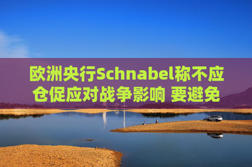 欧洲央行Schnabel称不应仓促应对战争影响 要避免反应过度
