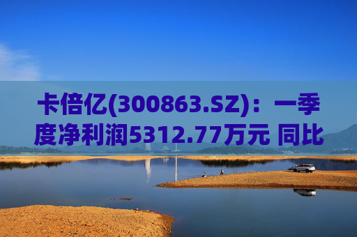 卡倍亿(300863.SZ)：一季度净利润5312.77万元 同比增加20.30%
