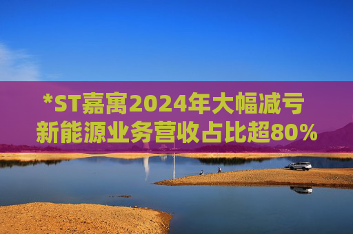 *ST嘉寓2024年大幅减亏 新能源业务营收占比超80%