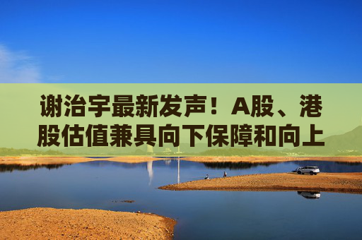 谢治宇最新发声!A股、港股估值兼具向下保障和向上弹性 第1张 谢治宇最新发声!A股、港股估值兼具向下保障和向上弹性 第1张