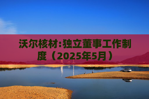 沃尔核材:独立董事工作制度（2025年5月）  第1张