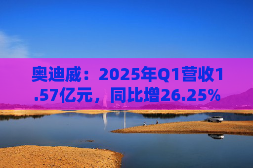 奥迪威:2025年Q1营收1.57亿元,同比增26.25%