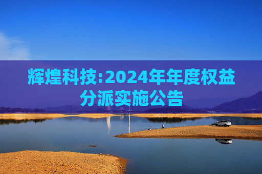 辉煌科技:2024年年度权益分派实施公告  第1张