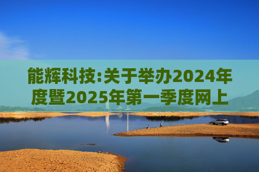 能辉科技:关于举办2024年度暨2025年第一季度网上业绩说明会的公告