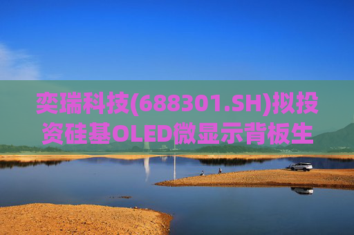 奕瑞科技(688301.SH)拟投资硅基OLED微显示背板生产项目