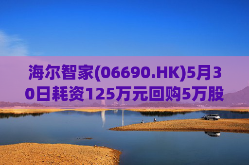 海尔智家(06690.HK)5月30日耗资125万元回购5万股A股