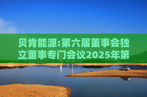 贝肯能源:第六届董事会独立董事专门会议2025年第一次会议决议