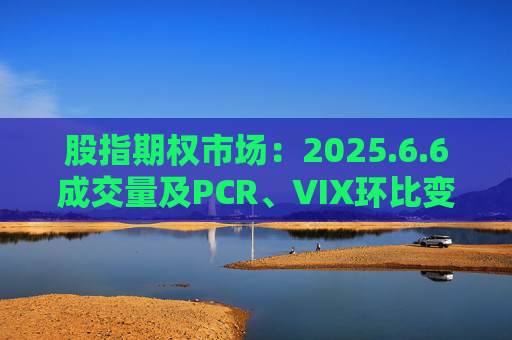 股指期权市场:2025.6.6成交量及PCR、VIX环比变动情况