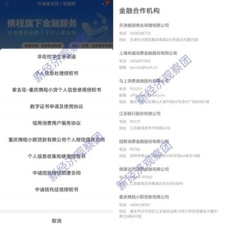 最全！因借贷业务被约谈，看携程高德飞猪等六家平台的金融布局