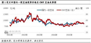 豆油：2025年现货明显上涨 预计2026年延续涨势