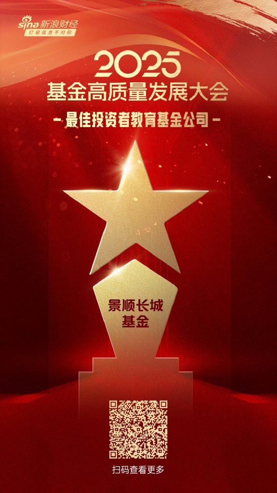 2025公募基金荣誉榜:景顺长城基金获得最佳基金投顾机构、最佳投资者教育基金公司等5项大奖 第3张 2025公募基金荣誉榜:景顺长城基金获得最佳基金投顾机构、最佳投资者教育基金公司等5项大奖 第3张