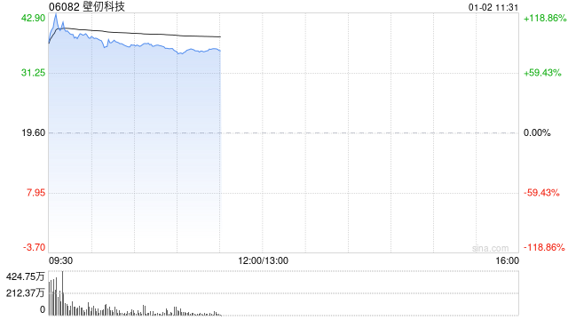 壁仞科技首挂上市 早盘上涨116.53%  第1张