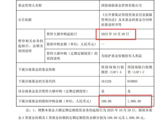国投瑞银关于白银基金晚上十点公告调估值的解释,有些讲不通 第3张 国投瑞银关于白银基金晚上十点公告调估值的解释,有些讲不通 第3张