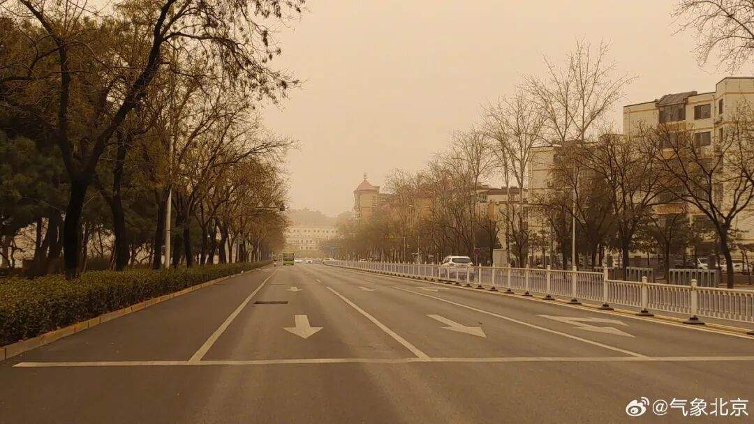 四预警连发！返程出行注意了！多地气温断崖式下跌，10余省份沙尘天气来袭，部分地区有沙尘暴！  第8张
