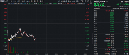 马斯克又有大动作！芯片+光伏有望共振？光伏龙头逆市活跃，华宝基金双创龙头ETF（588330）溢价频现  第1张